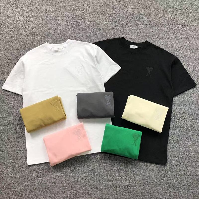 AMI T-SHIRT 2161149125（im 170cm 60kg i wear size M in the phot）