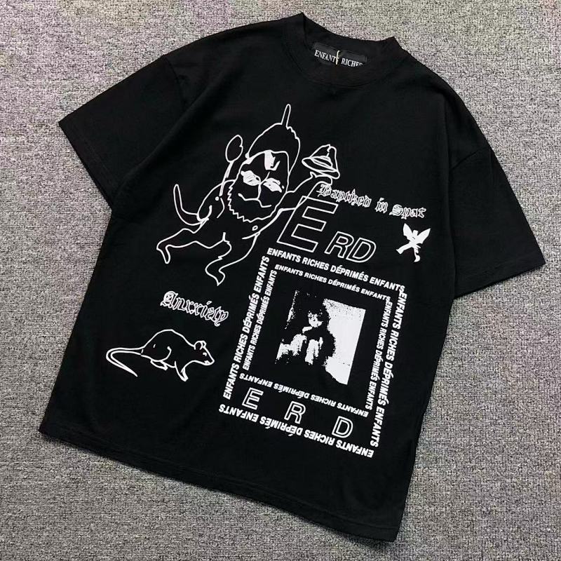 ENFANTS RICHES DEPRIMES T-SHIRT 42012434162（im 170cm 60kg i wear size S in the phot）