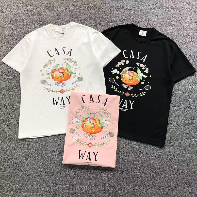 CASABLANCA T-SHIRT 1108090932（im 170cm 60kg i wear size M in the phot）