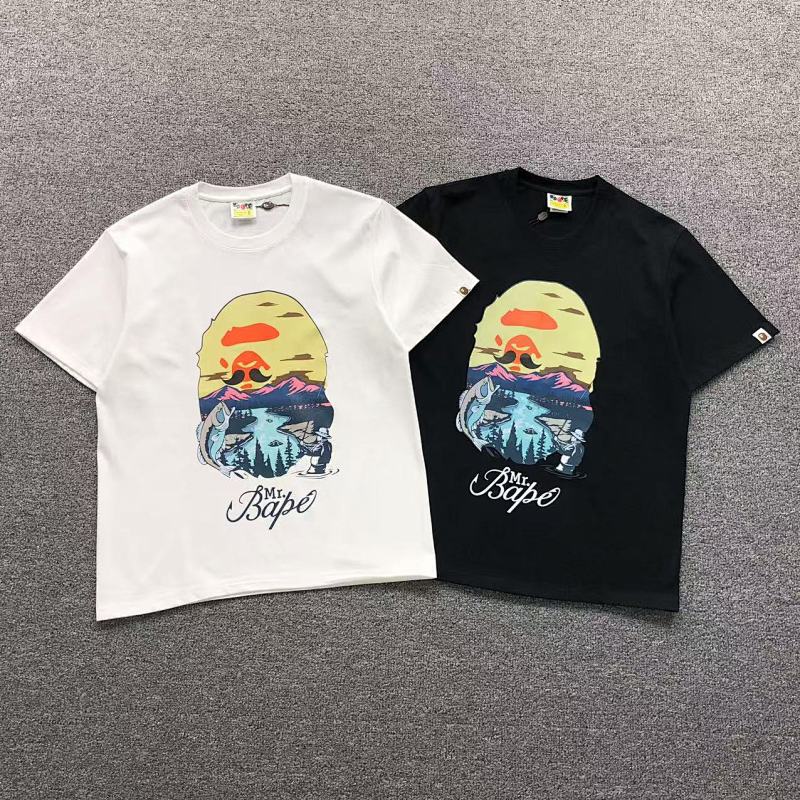 BAPE T-SHIRT 411182542（im 170cm 57kg i wear size S in the phot）