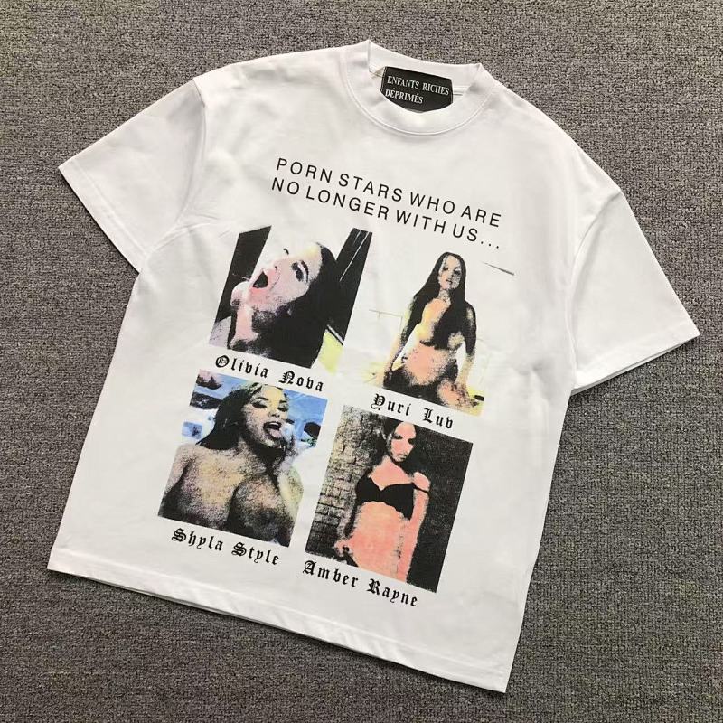 ENFANTS RICHES DEPRIMES T-SHIRT 5232108162（im 170cm 60kg i wear size S in the phot）