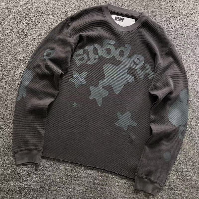 SP5DER LONG SLEEVED 3112200772 （im 170cm 60kg i wear size M in the phot）