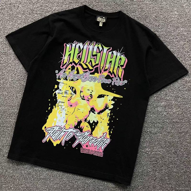 HELLSTAR T-SHIRT 56280789（im 170cm 60kg i wear size S in the phot）