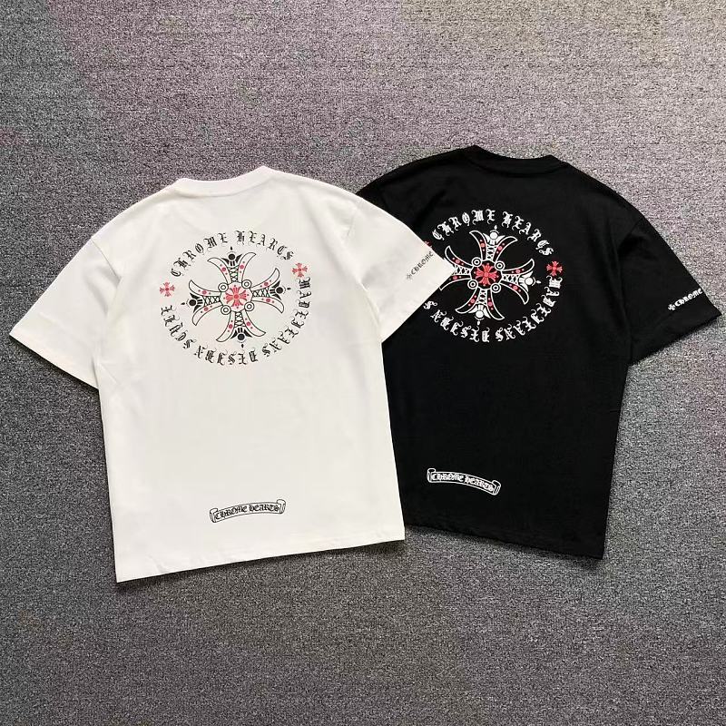 CHROME HEARTS T-SHIRT 42061209144（im 170cm 60kg i wear size M in the phot）
