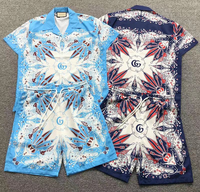 TOP SHORTS GUCCI SHIRT SHORTS 111201739（im 170cm 55kg i wear size L in the phot）