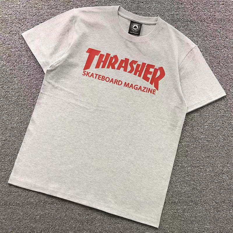 THRASHER T-SHIRT 41060922121（im 170cm 60kg i wear size M in the phot）