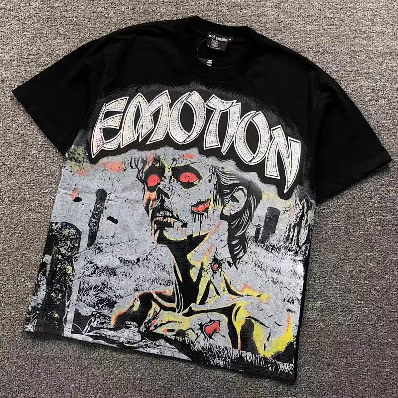 MIXED EMOTION T-SHIRT 3112240317（im 170cm 60kg i wear size S in the phot）