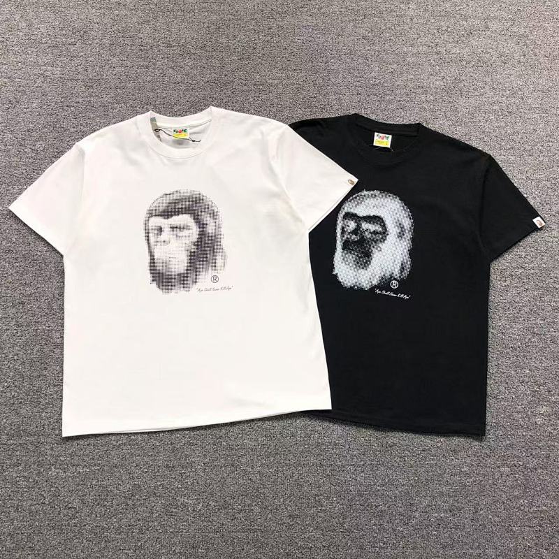 BAPE T-SHIRT 3104180431（im 170cm 60kg i wear size L in the phot）