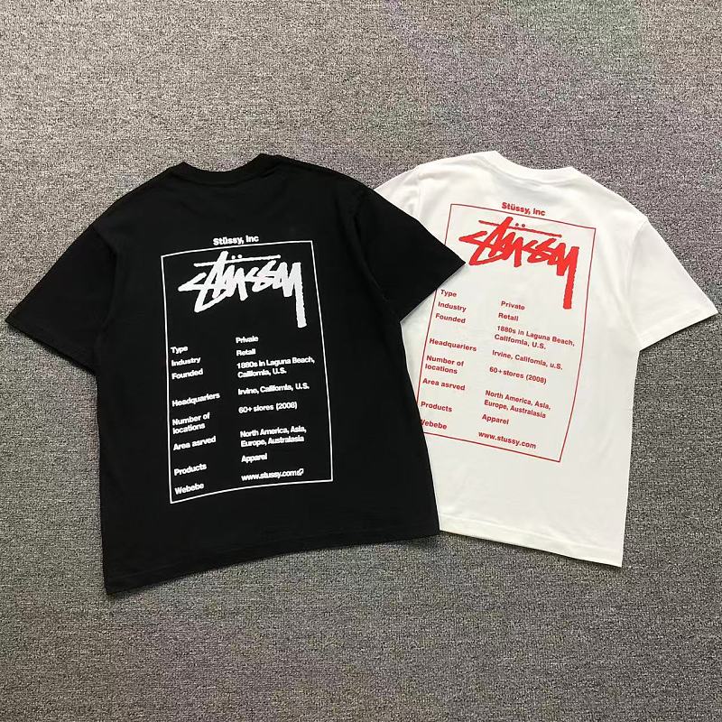 STUSSY T-SHIRT 22052520001（im 170cm 60kg i wear size L in the phot）