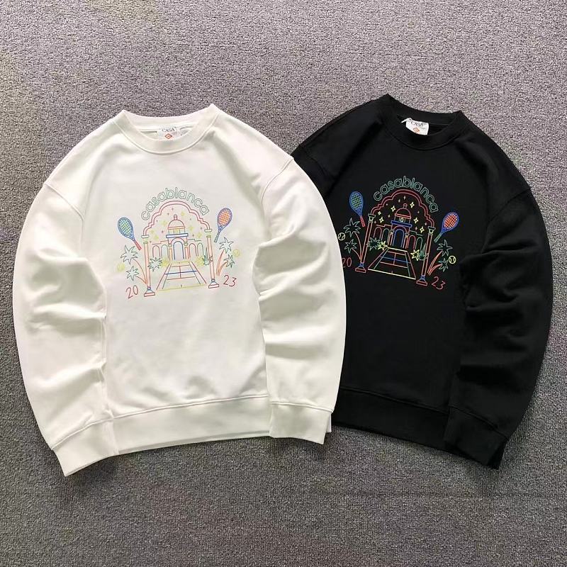 CASABLANCA HOODIE 3208090221（im 170cm 60kg i wear size M in the phot）