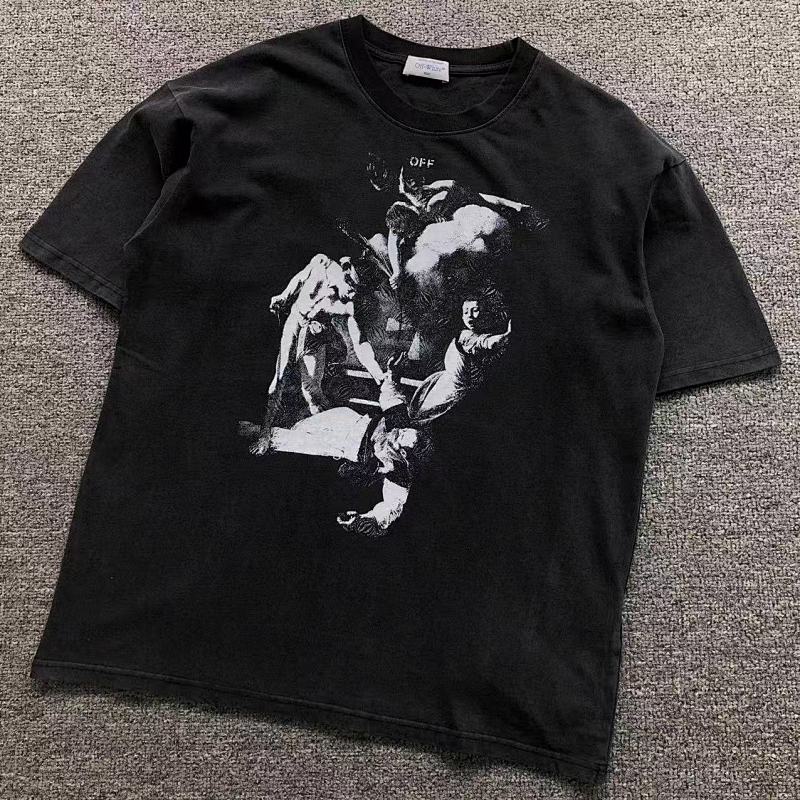 OFF-WHITE T-SHIRT 504182719（im 170cm 60kg i wear size S in the phot）