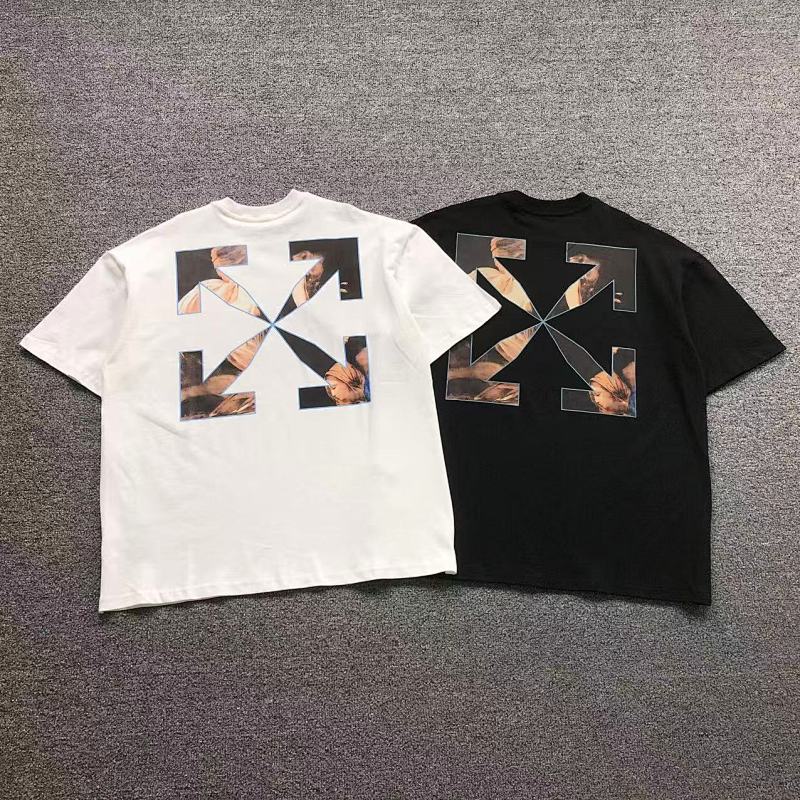 OFF-WHITE T-SHIRT 4123012165（im 170cm 60kg i wear size S in the phot）
