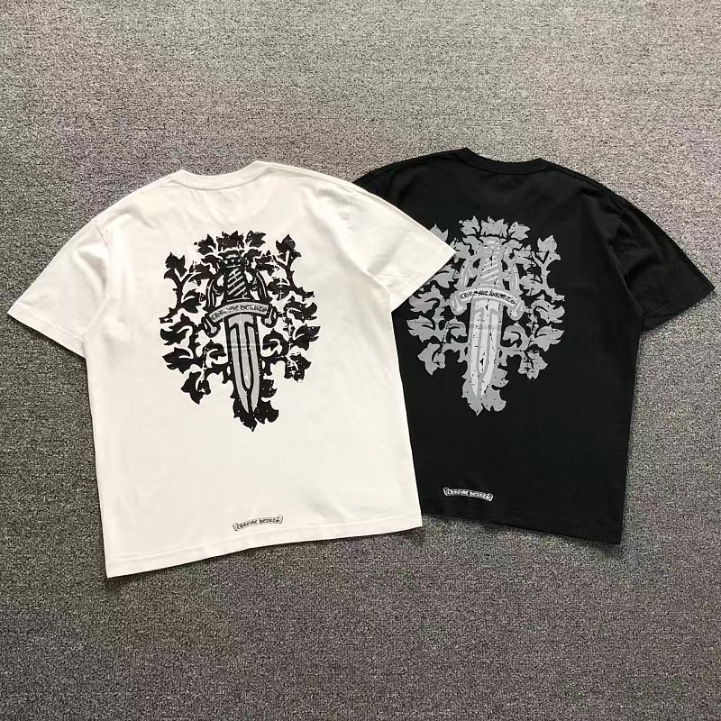 CHROME HEARTS T-SHIRT 128311102（im 170cm 60kg i wear size L in the phot）