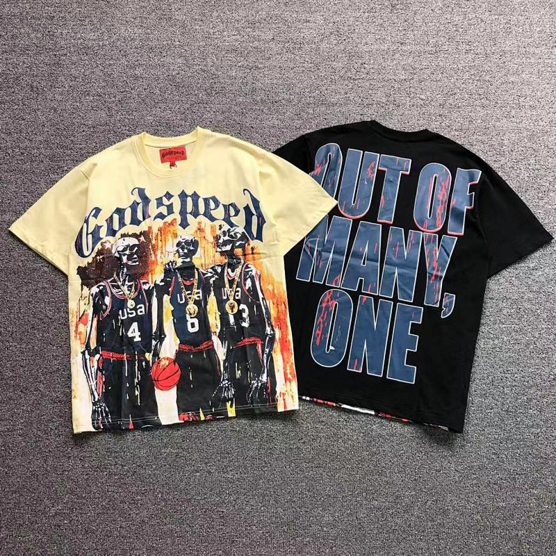 GODSPEED T-SHIRT 5232016158（im 170cm 60kg i wear size S in the phot）