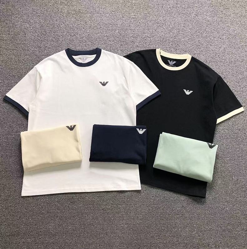 EMPORIO ARMANI T-SHIRT 2203050101（im 170cm 60kg i wear size M in the phot）
