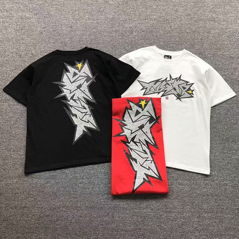 HELLSTAR T-SHIRT 3105193496（im 170cm 60kg i wear size M in the phot）