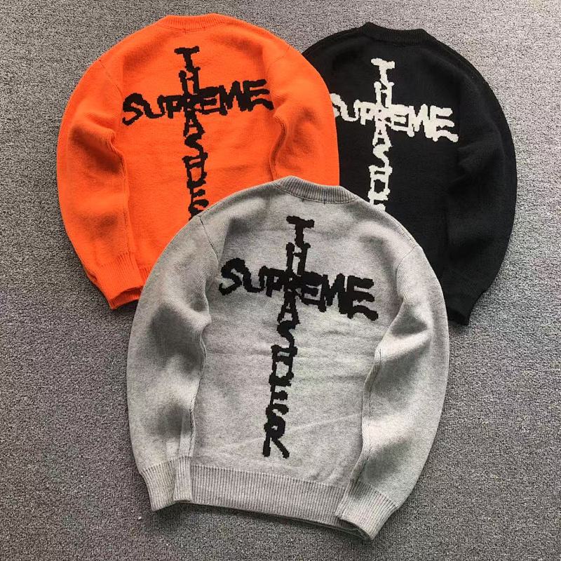 SUPREME SWEATER 4112636146（im 170cm 60kg i wear size M in the phot）