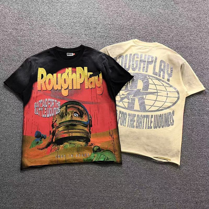 ROUGH PLAY T-SHIRT 3204071417 （im 170cm 60kg i wear size S in the phot）