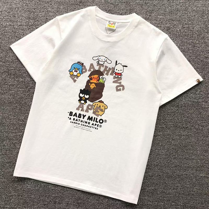 BAPE T-SHIRT 3105292817（im 170cm 60kg i wear size S in the phot）