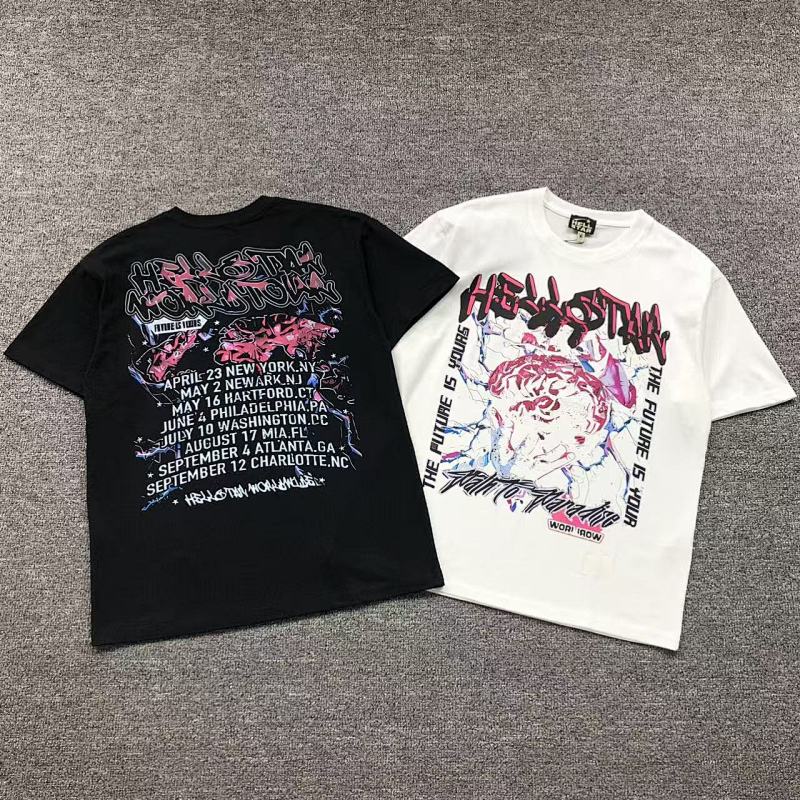 HELLSTAR T-SHIRT 56281789（im 170cm 60kg i wear size S in the phot）