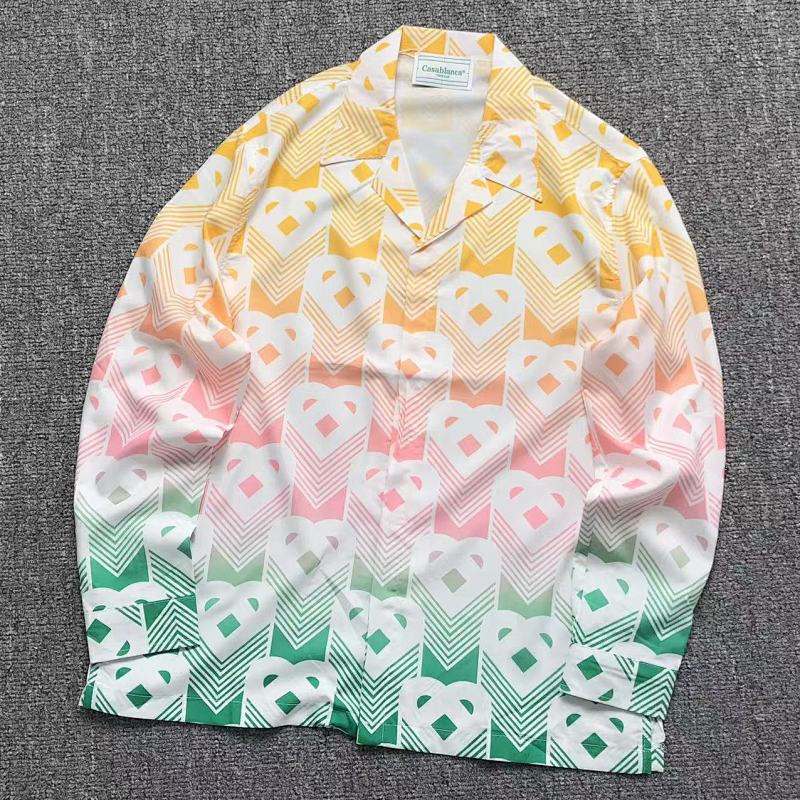 CASABLANCA SHIRT 211051739（im 170cm 55kg i wear size L in the phot）