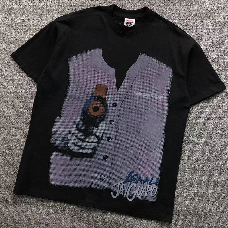 COUGH SYRUP T-SHIRT 525130378（im 170cm 60kg i wear size L in the phot）