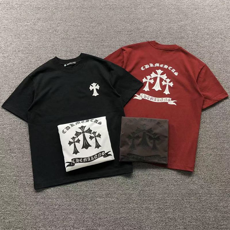 CHROME HEARTS T-SHIRT 214191421（im 170cm 60kg i wear size M in the phot）
