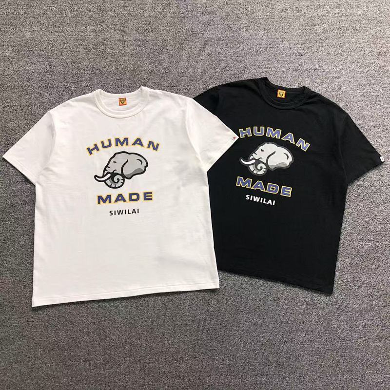 HUMAN MADE T-SHIRT 4132901933（im 170cm 60kg i wear size M in the phot）