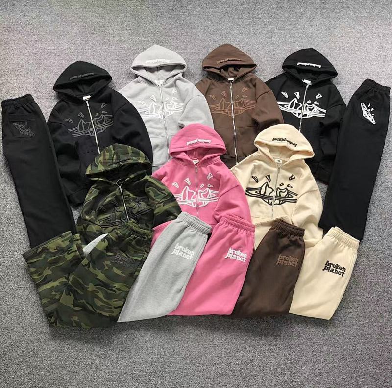 TOP TROUSERS BROKEN PLANET HOODIE TROUSERS 405102017