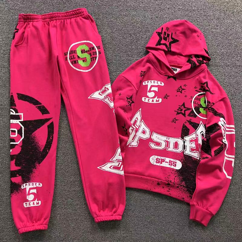 TOP TROUSERS SP5DER HOODIE TROUSERS 522020591