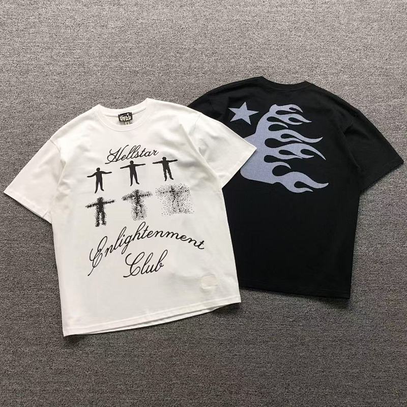 HELLSTAR T-SHIRT 505101189（im 170cm 60kg i wear size M in the phot）