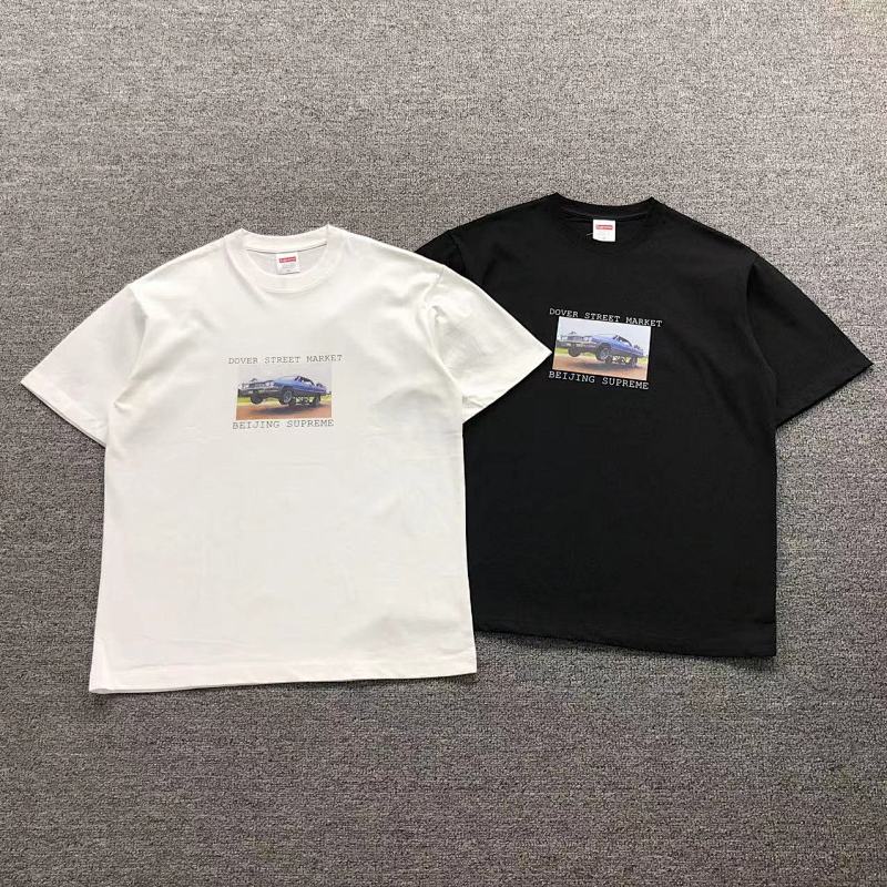 SUPREME T-SHIRT 212071921（im 170cm 57kg i wear size M in the phot）
