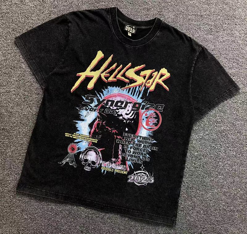HELLSTAR T-SHIRT 503142089（im 170cm 60kg i wear size S in the phot）
