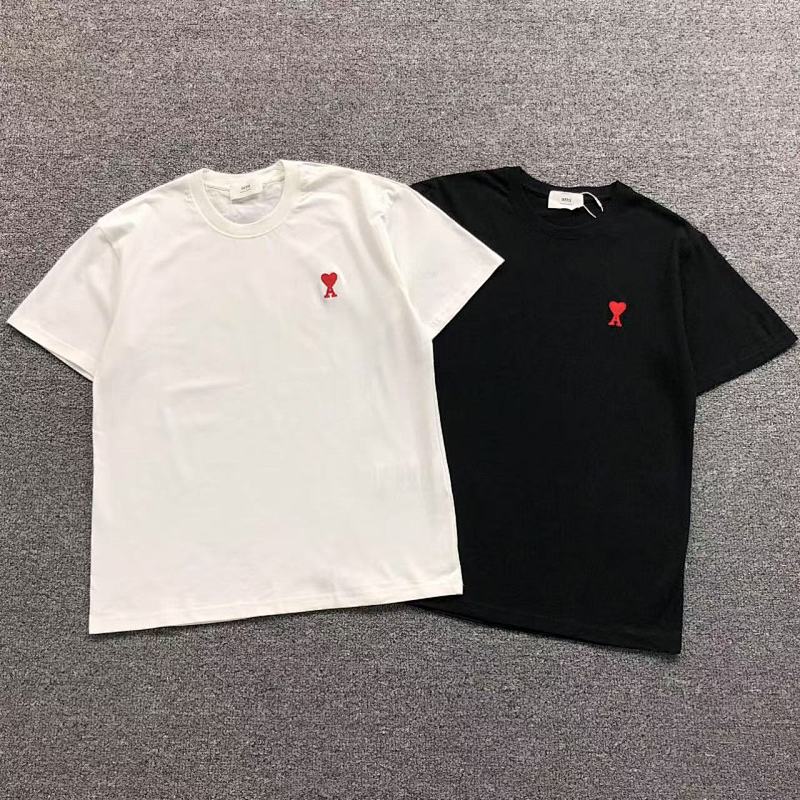 AMI T-SHIRT 219171201（im 170cm 60kg i wear size L in the phot）