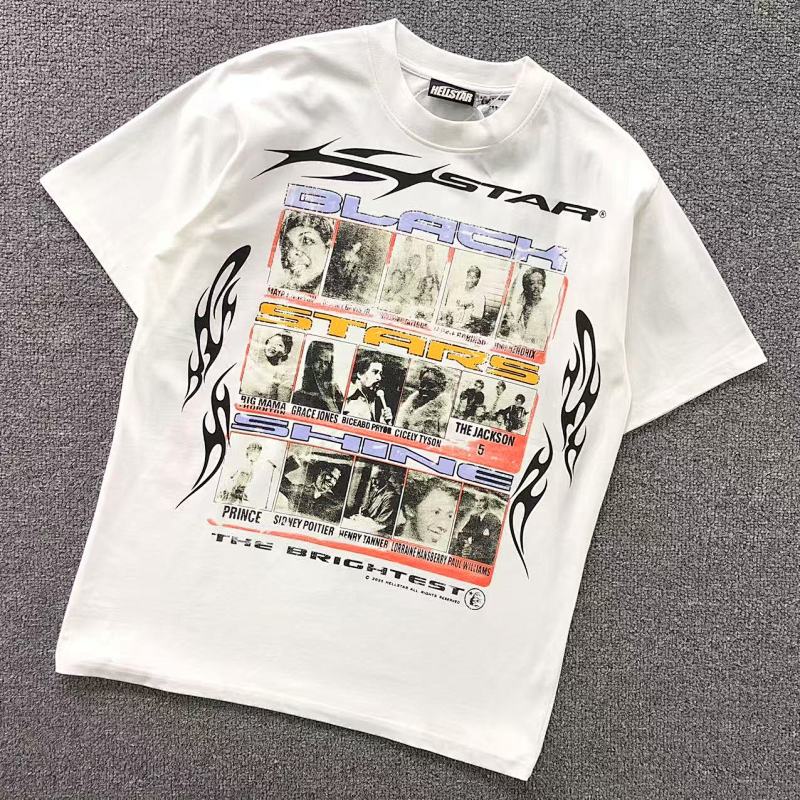 HELLSTAR T-SHIRT 3104303272（im 170cm 60kg i wear size M in the phot）