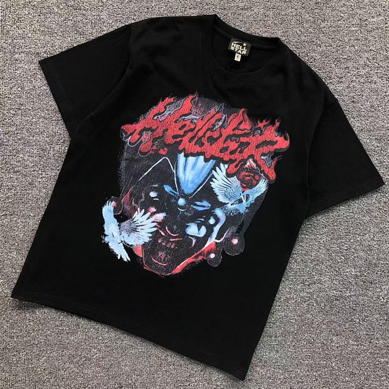 HELLSTAR T-SHIRT 56280389（im 170cm 60kg i wear size S in the phot）