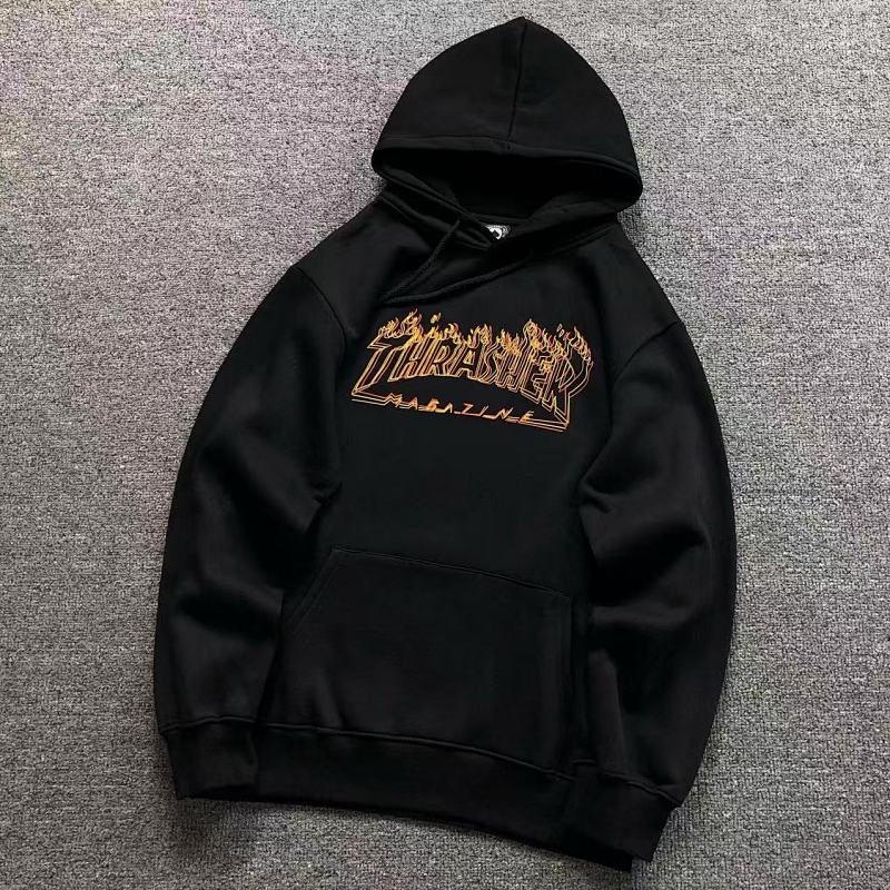 THRASHER HOODIE 5101010121（im 170cm 60kg i wear size XL in the phot）