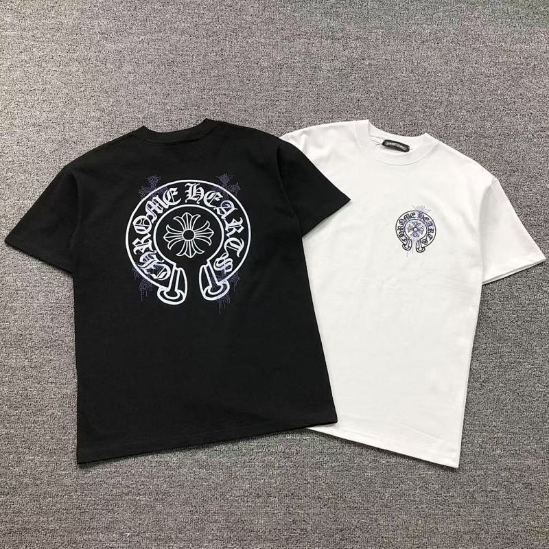 CHROME HEARTS T-SHIRT 2162312125（im 170cm 60kg i wear size S in the phot）