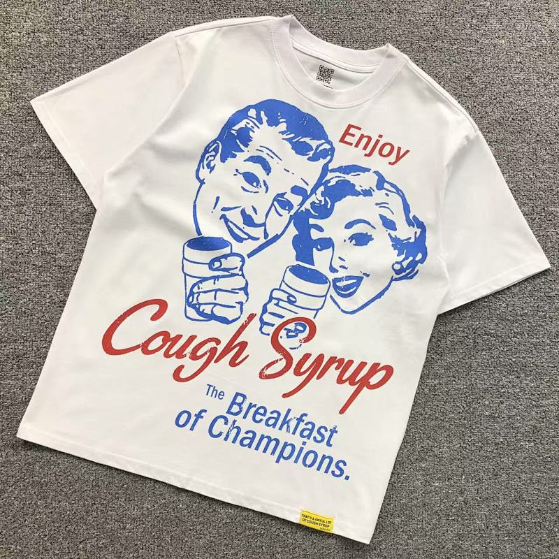 COUGH SYRUP T-SHIRT 58081978（im 170cm 60kg i wear size M in the phot）