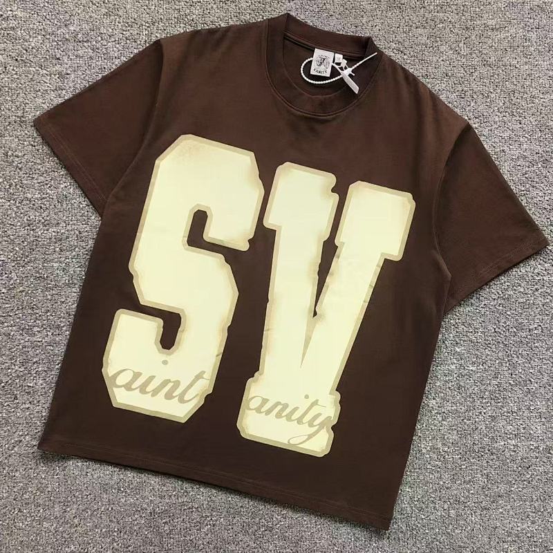 SAINT VANITY T-SHIRT 3106071972（im 170cm 60kg i wear size M in the phot）