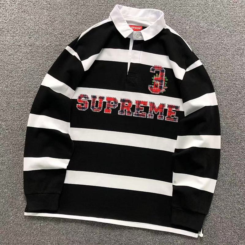 SUPREME LONG SLEEVED 1112011135（im 170cm 60kg i wear size L in the phot）