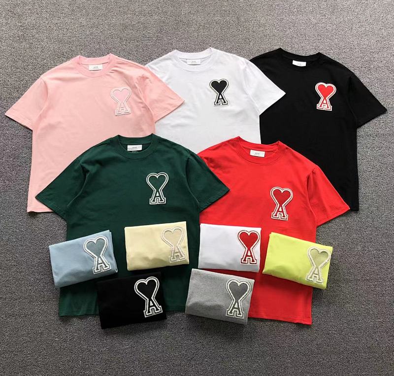 AMI T-SHIRT 4105140277（im 170cm 60kg i wear size M in the phot）