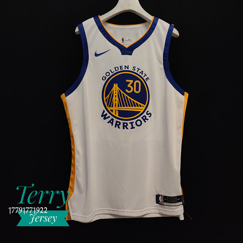 【AU】Golden State Warriors【Association Edition】 19-21 White Association Edition Jersey