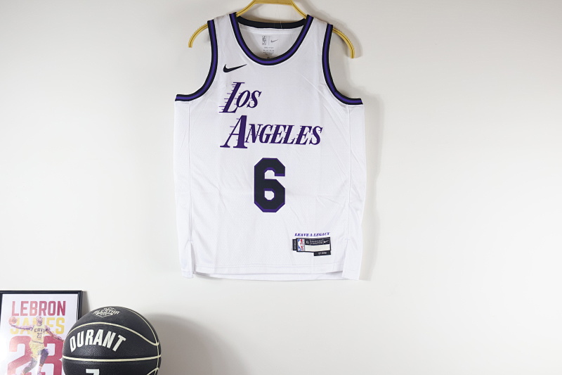 【Youth】Los Angeles Lakers 童23湖人城市白