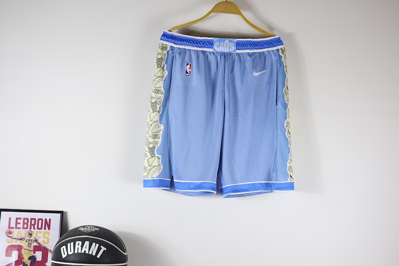 【Cleveland Cavaliers】25骑士城市蓝裤
