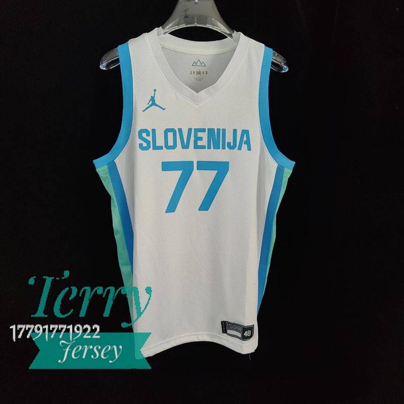 【2024】【Slovenia】Home White Swingman Jersey