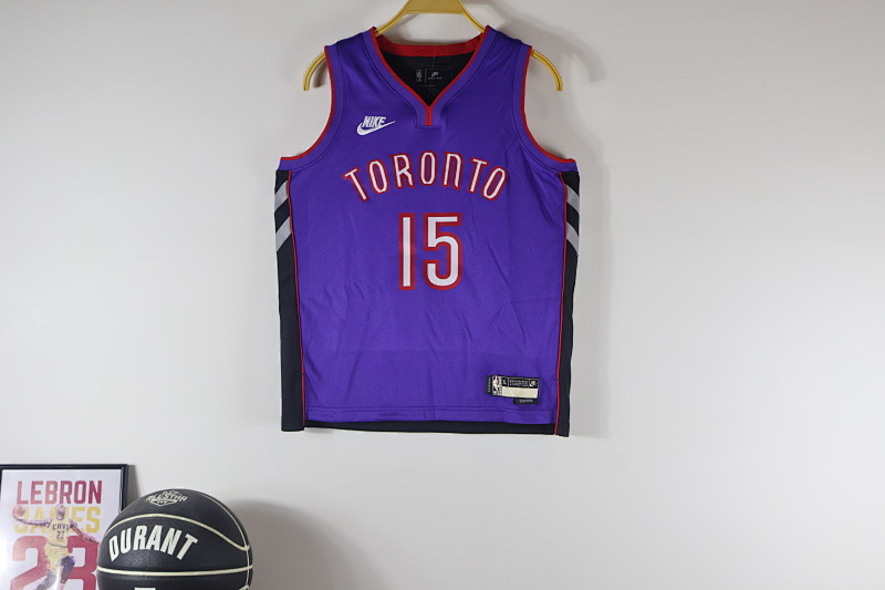 【Youth】【Toronto Raptors】童 猛龙复古紫