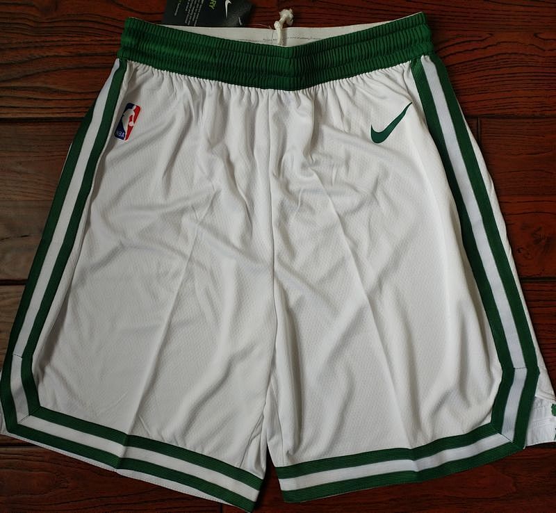 Boston Celtics 【Association Edition】Nike White 2020/21 Swingman Shorts