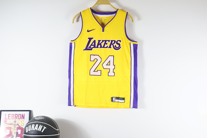 【Youth】Los Angeles Lakers 童 湖人黄色V领