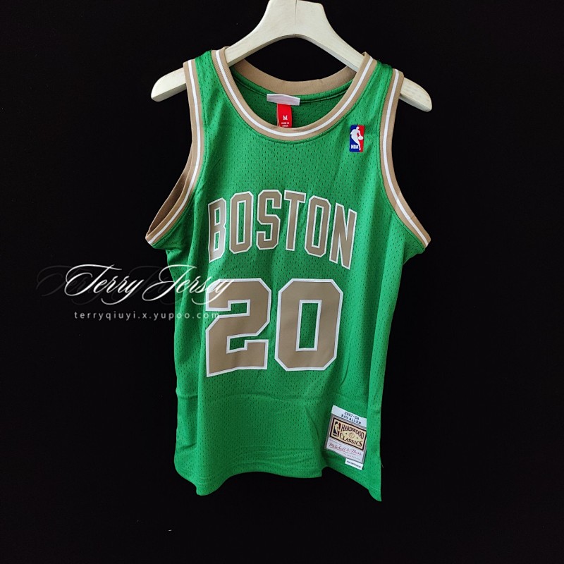 【MN】【Boston Celtics】MN热压复古球衣：SW 凯尔特人 07/08赛季 圣帕 20号 雷阿伦